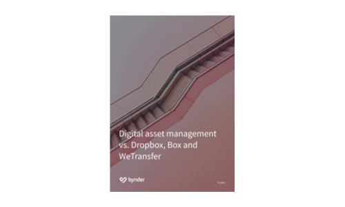 Digital Asset Management vs. Dropbox, Box and WeTransfer