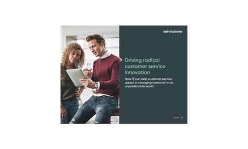 Driving Radical Customer Service Innovation